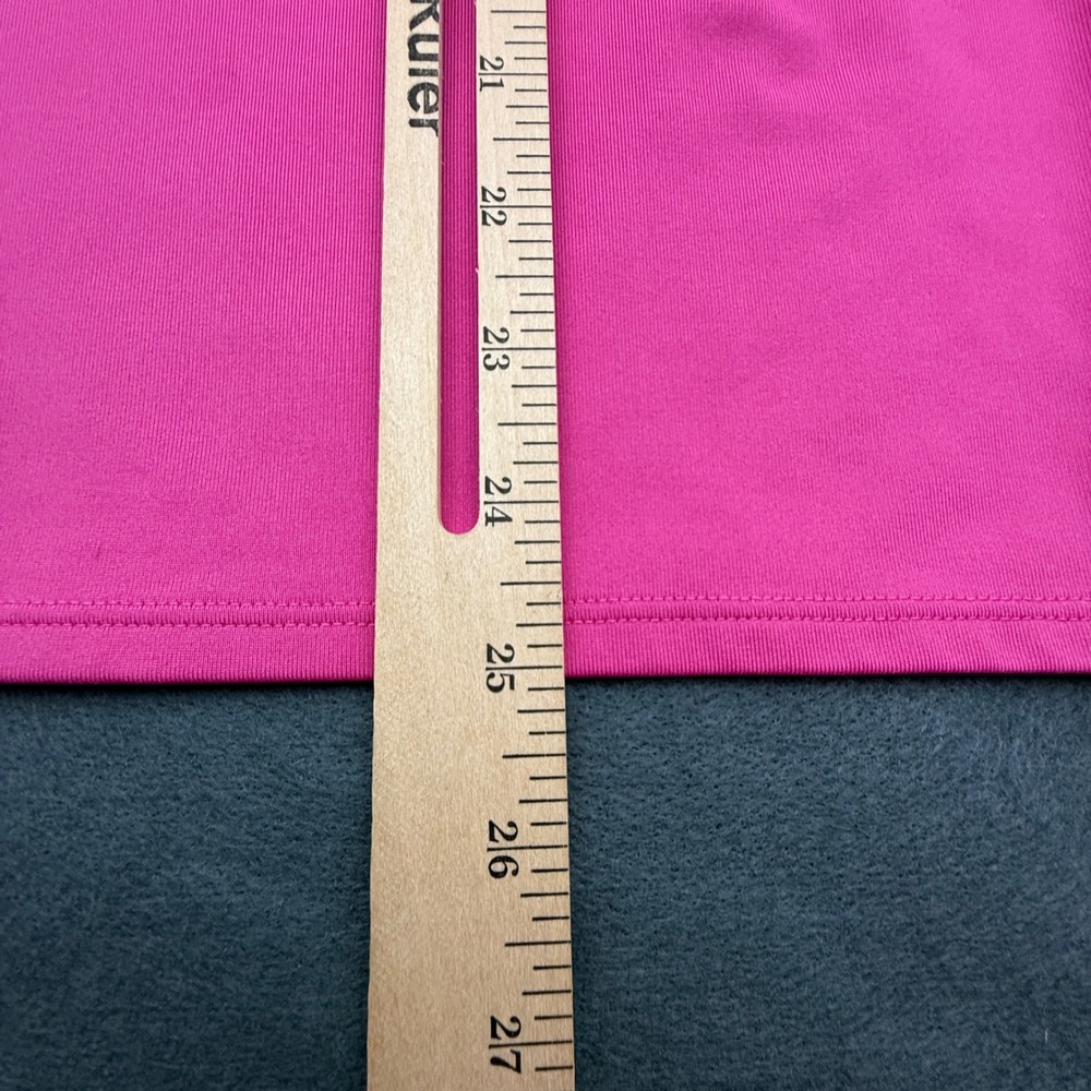 RLX Ralph Lauren Polo Women Medium Pink Golf Activewear Performance Short Sleeve - Picture 10 of 13